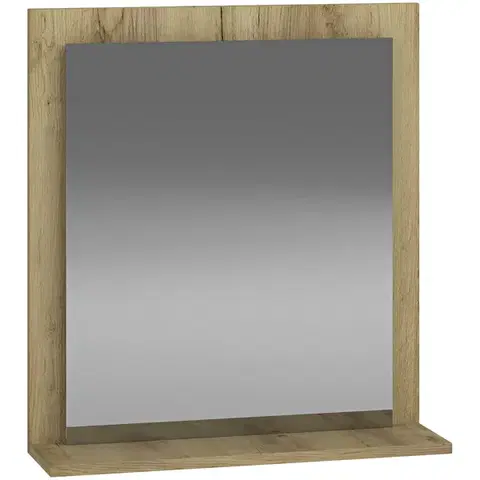Kúpeľňový nábytok NABBI Baleta Z60 zrkadlo na stenu craft zlatý