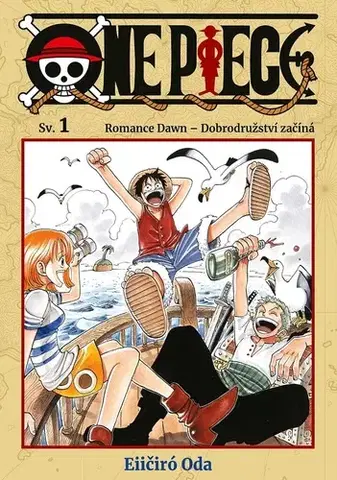 Manga One Piece 1: Romance Dawn - Dobrodružství začíná - Eiičiró Oda,Petr Kabelka,Eliška Kabelková Vítová