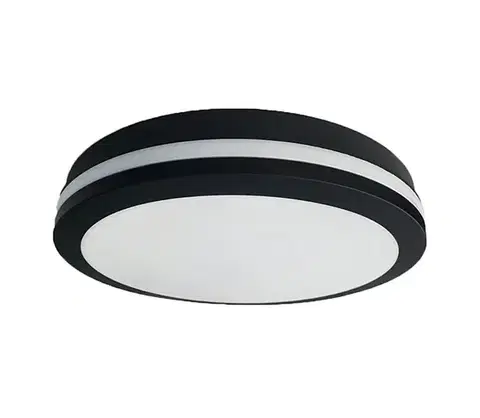 Svietidlá  LED Vonkajšie stropné svietidlo MARLON LED/12W/230V 4000K IP54 čierna EKP0474