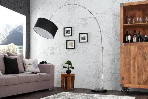 Osvetlenie Stojací lampa THIMBU Dekorhome