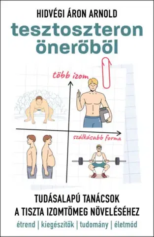Fitness, cvičenie, kulturistika Tesztoszteron önerőből - Tudásalapú tanácsok a tiszta izomtömeg növeléséhez - Áron Arnold Hidvégi