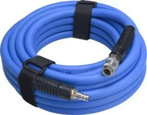 Záhradné hadice EXTOL PREMIUM Hadica vzduchová gumenná s rýchlospojkami 1/2", 10m