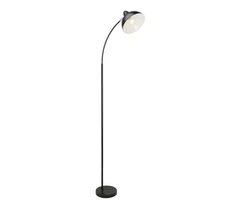 Lampy Rabalux 5240 - Stojacia lampa DARON 1xE27/40W/230V čierna 5240