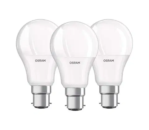 LED osvetlenie SADA 3x LED Žiarovka B22d/8,5W/230V 4000K - Osram 4058075429765
