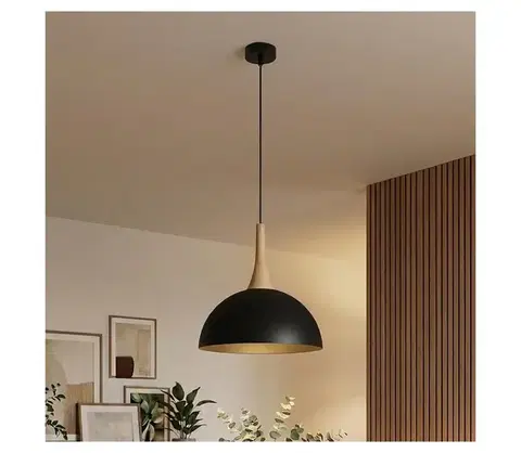 Svietidlá EMIBIG Luster na lanku NAUTICA 1xGX53/12W/230V čierny 1670/1S
