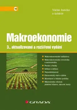 Ekonómia, Ekonomika Makroekonomie 3. aktualizované a rozšířené vydání - Václav Jurečka,Kolektív autorov