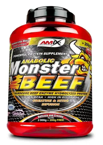 Hovädzie proteíny Anabolic Monster Beef - Amix 1000 g Čokoláda