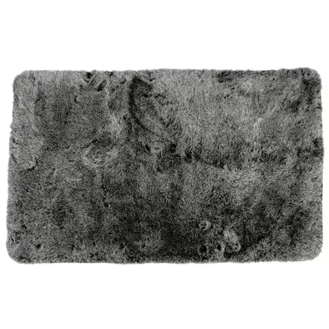 Koberčeky a rohože do kúpeľne Koberček Skin strieborná/čierna podklad 3D CDW-8098 98