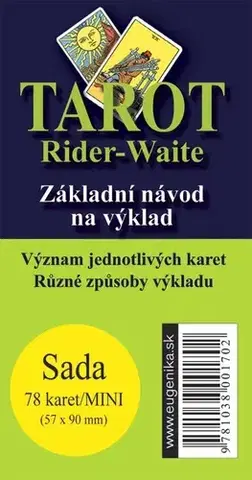 Veštenie, tarot, vykladacie karty Karty - Tarot Rider Waite CZ (karty + brožúrka) - Waite Arthur Edward