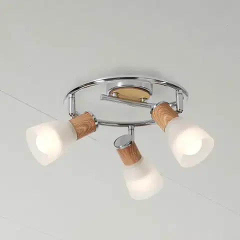 Lampy do obývačky Luster Robin 3 AS-ROE143NW LS3