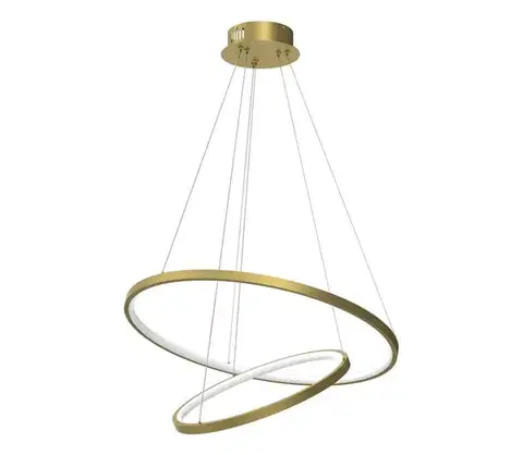 Svietidlá  LED Luster na lanku HOOP LED/51W/230V pr. 60 cm 4000K zlatá ML1546