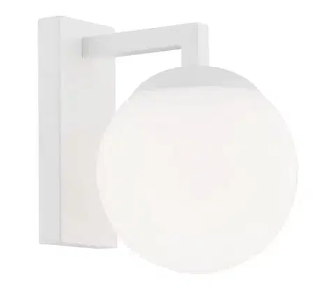 Svietidlá Argon 3733 - Nástenná lampa ASPEN 1xE27/15W/230V biela 3733