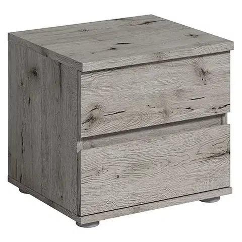Nočné stolíky KONDELA Togos nočný stolík (2 ks) dub welington
