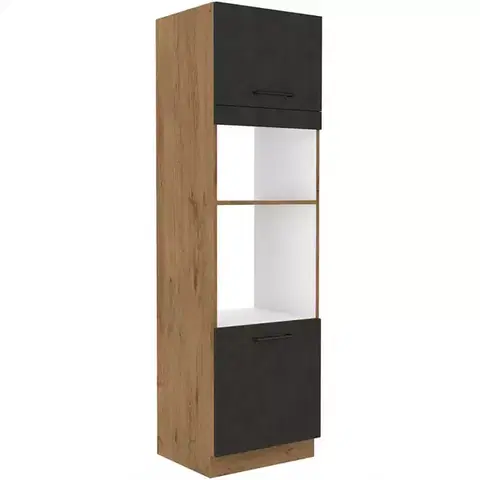 Kuchynské skrinky stojace Kuchynská skrinka Vigo Grafit Mat 60dpm-210 2f