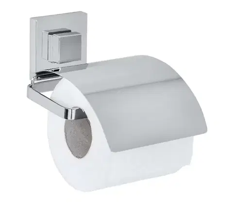 Svietidlá WENKO 22696100-Držiak toaletného papiera VACUUM-LOC QUADRO ED 13x14 cm lesklý chróm 22696100