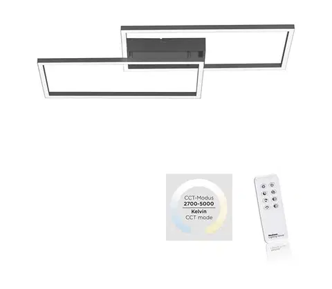 Svietidlá Leuchten Direkt 14140-18 - LED Stmievateľné svietidlo IVEN 2xLED/13,5W/230V + DO 14140-18