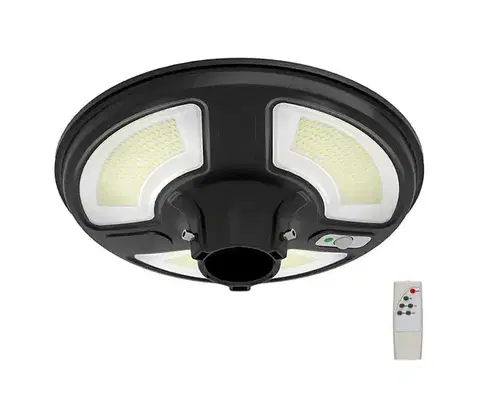Záhradné lampy  LED Solárna pouličná lampa so senzorom LED/10W/3,2V 6500K IP65+ diaľkové ovládanie 5153