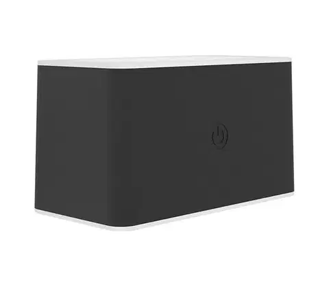 Svietidlá Eglo 75873 - LED stmievateľné vonkajšie nástenné svietidlo VALGIANO LED/5W/5V 2000 mAh IP44 čierne 75873