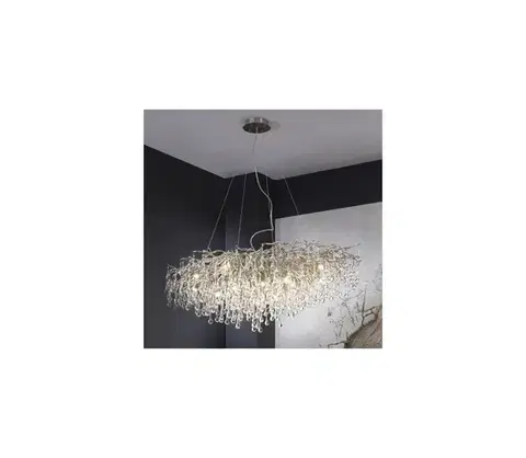 Svietidlá Paul Neuhaus 2031-55 - Luster na lanku ICICLE 15xG9/40W/230V 75x150 cm chróm 2031-55