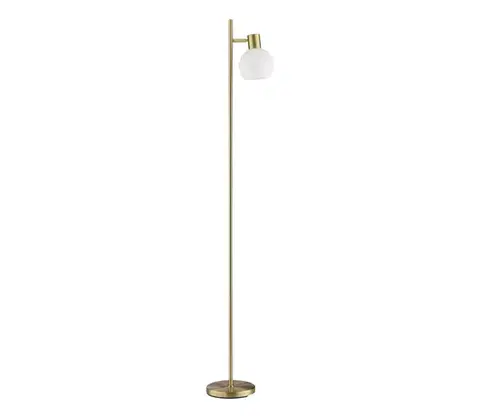 Lampy Brilliant - Stojacia lampa CONY 1xE14/20W/230V mosadzná 70245/18