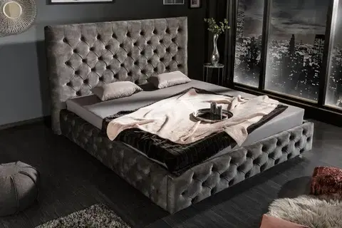 Postele Chesterfield posteľ PALLAS Dekorhome
