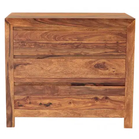 Komody Komoda Gani 90x80x45 z indického masívu palisander