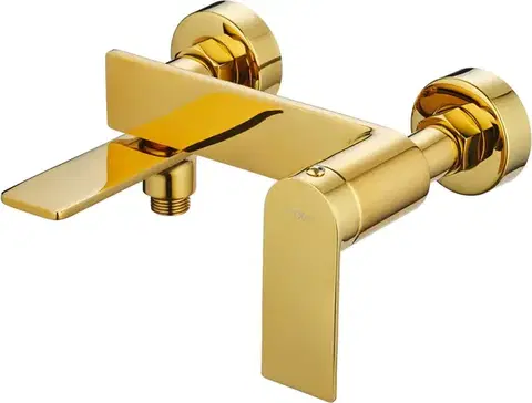 Kúpeľňové batérie MEXEN - Zero vaňová batéria gold 71130-50