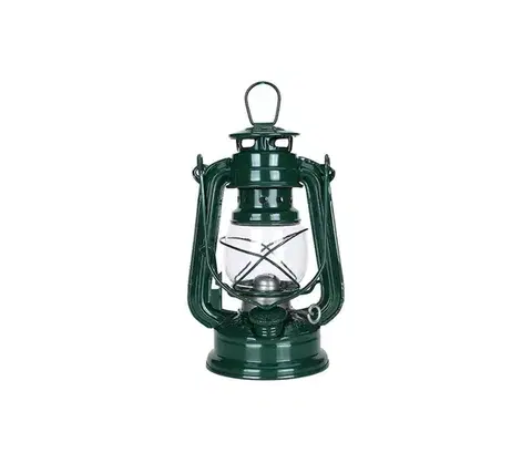 Lampy BRILAGI - Petrolejová lampa LANTERN 19 cm zelená PGRE19