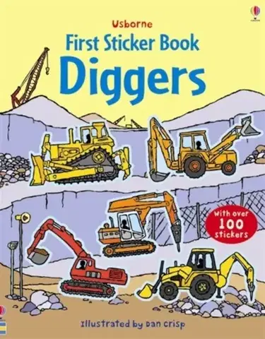 Cudzojazyčná literatúra First Sticker Book Diggers - Sam Taplin