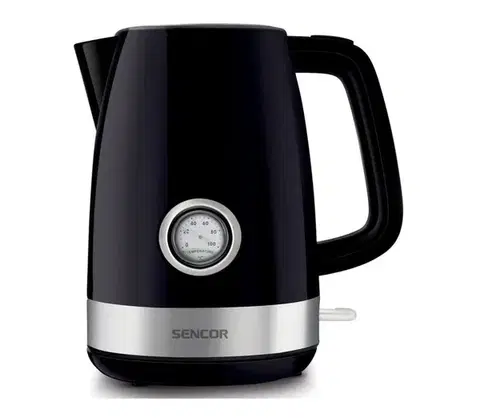 Predlžovacie káble Sencor -  Rýchlovarná kanvica 1,7 l 2150W/230V čierna 41010191