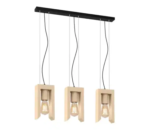 Svietidlá  Luster na lanku VINCENZO 3xE27/60W/230V MLP5419