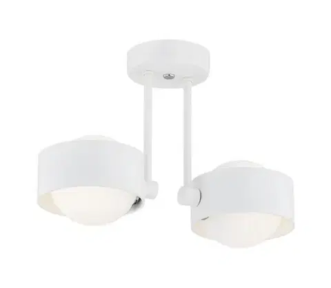 Svietidlá Argon 7088 - Luster na tyči MASSIMO PLUS 2xG9/6W/230V biela 7088