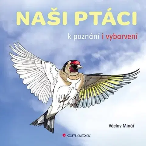 Pre deti a mládež - ostatné Naši ptáci k poznání a vybarvení - Václav Minář