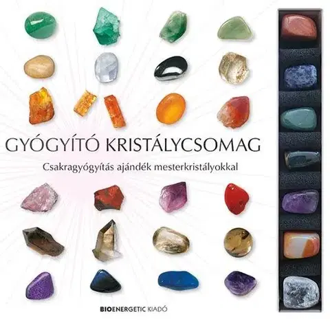 Aura, čakry, mandaly, kamene Gyógyító kristálycsomag - Jennie Harding