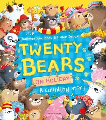 Leporelá, krabičky, puzzle knihy Twenty Bears On Holiday - Kathryn Simmonds