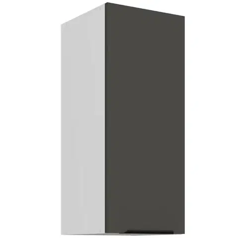 Kuchynské skrinky visiace Kuchynská skrinka Aria-Gr/Wh Anti Fingerprint 30g-72 1f