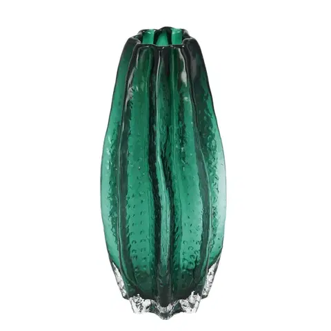 Vázy, misy Váza Anemos 14x30cm deep green