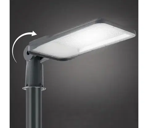 LED osvetlenie BRILAGI - LED vonkajšie pouličné svietidlo s kĺbom. URBANLIGHT LED/200W/230V antracit IP65 BRI801