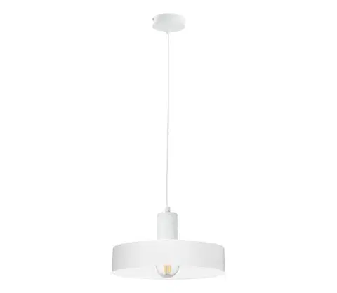 Svietidlá Keter Lighting Závesný luster na lankách ARCANE 1xE27/60W/230V biela 3404