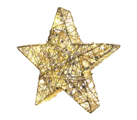 Vianočné osvetlenie  RXL 326 hviezda trbl. 20 LED 30cm