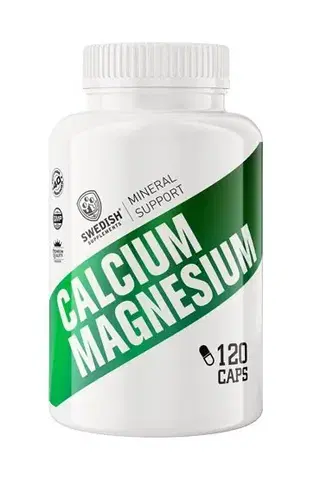 Minerály Calcium+Magnesium - Swedish Supplements 120 kaps.