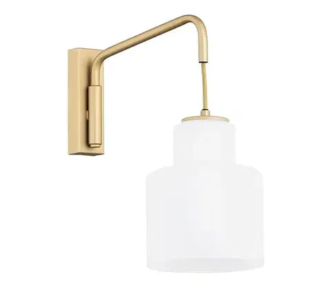 Svietidlá Argon 8371 - Nástenné svietidlo DIUNA 1xE27/15W/230V zlatá 8371