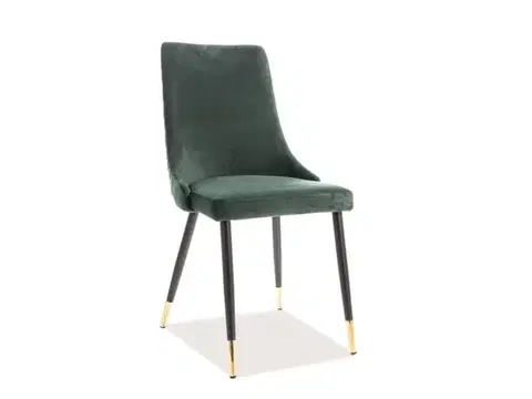 Jedálenské zostavy Jedálenská stolička PIANO VELVET Signal