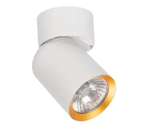 Svietidlá  Bodové svietidlo ANDY 1xGU10/8W/230V biela/zlatá ML9932