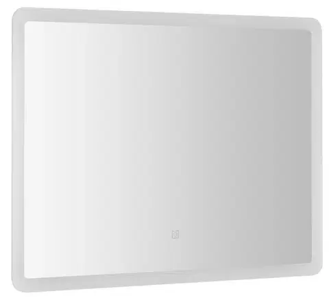 Kúpeľňové zrkadlá AQUALINE - FAGO zrkadlo s LED osvetlením 80x60cm, dotykový senzor, stmievateľné FA080