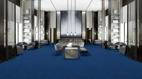 Colour FORBO Flotex Colour Calgary azure T590015