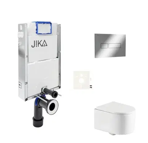 Záchody Závěsný WC set k zazdění SAT SIKOJZREX72CR SIKOJZREX72CR