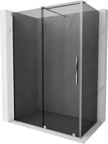 Sprchovacie kúty MEXEN/S - Velár sprchovací kút, posuvné dvere 160 x 85, grafit, chróm 871-160-085-41-01
