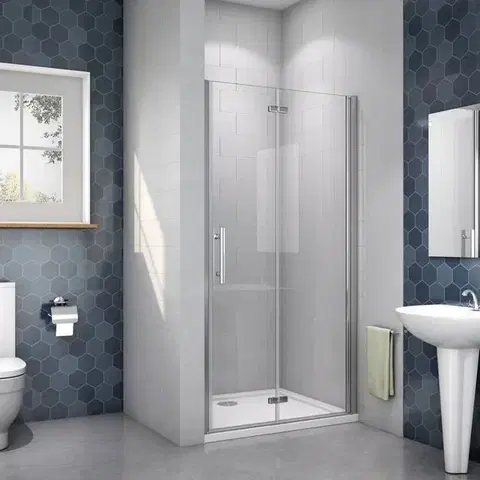 Sprchovacie kúty H K - Sprchové dvere SOLO B8 110, zalamovacie 109-111 x 185 cm SE-SOLOB8110SET