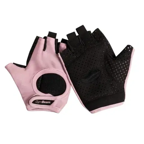 Rukavice na cvičenie GymBeam Dámske fitness rukavice Hyper Pink  LL